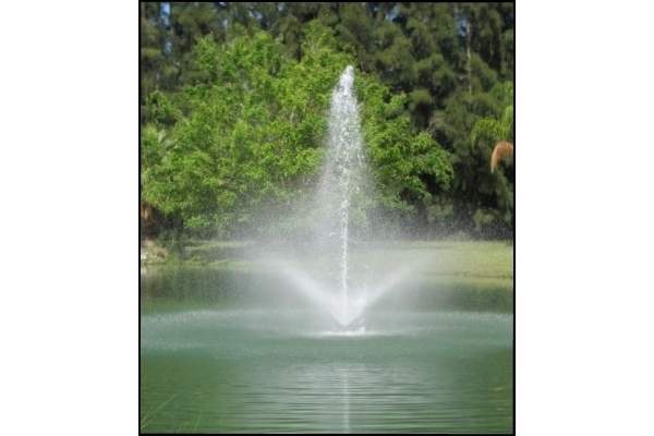 Pond fountain